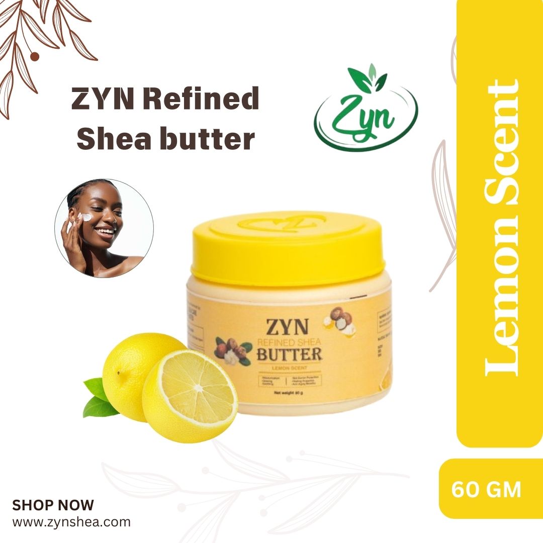 ZYN Refined Shea butter Lemon Scent